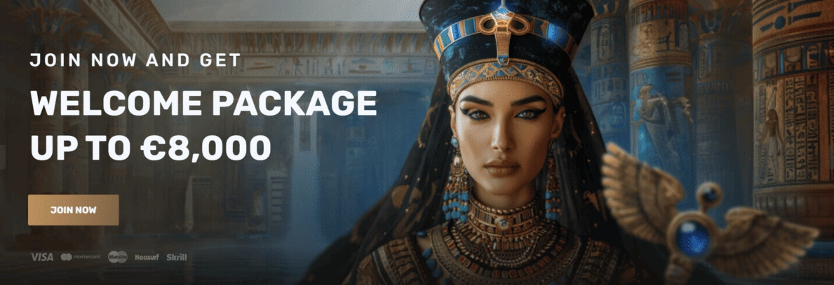 Cleopatra Casino Welcome Offer